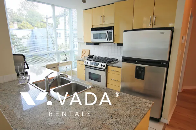 Premier at the Pier in Lower Lonsdale - Furnished 1 Bedroom Apartment For Rent in North Vancouver at 407 - 138 East Esplanade, North Vancouver, BC
