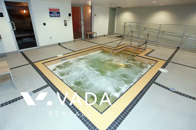TV Towers in Yaletown - Furnished 1 Bedroom Apartment For Rent in Vancouver at 609 - 233 Robson Street, Vancouver, BC