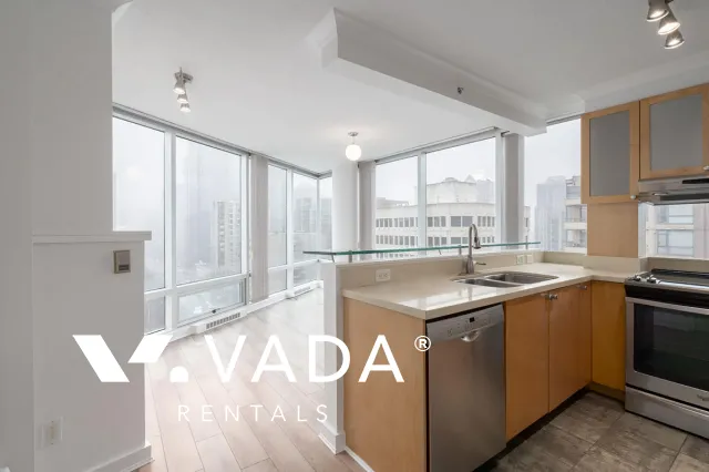 Milano in Downtown - 1 Bedroom Apartment For Rent in Vancouver at 1302 - 1003 Burnaby Street, Vancouver, BC