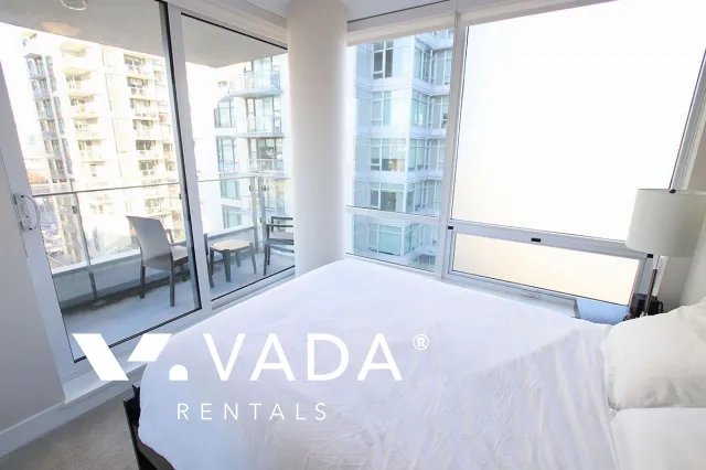 Tower Green at West in Olympic Village - Furnished 2 Bedroom Apartment For Rent in Vancouver at 902 - 159 West 2nd Avenue, Vancouver, BC