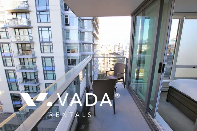 Tower Green at West in Olympic Village - Furnished 2 Bedroom Apartment For Rent in Vancouver at 902 - 159 West 2nd Avenue, Vancouver, BC