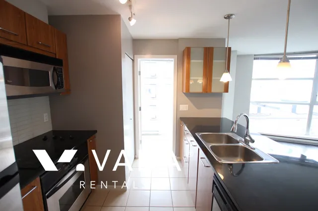 Brava in Downtown - 1 Bedroom Apartment For Rent in Vancouver at 602 - 1199 Seymour Street, Vancouver, BC