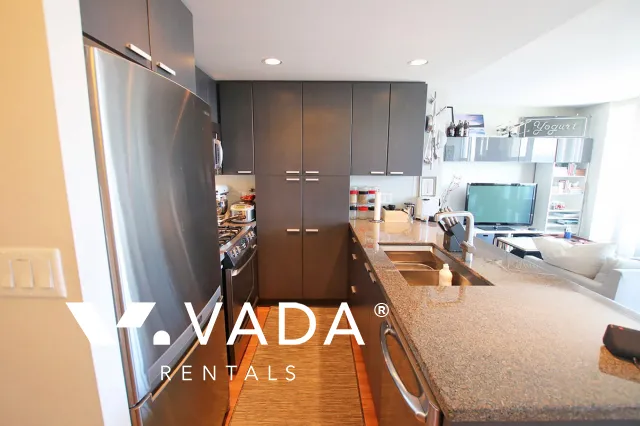Affinity in Brentwood - Furnished 1 Bedroom Apartment For Rent in Burnaby at 2605 - 2232 Douglas Road, Burnaby, BC