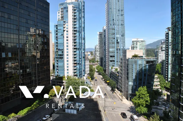 Classico in Coal Harbour - 2 Bedroom Apartment For Rent in Vancouver at 1605 - 1328 West Pender Street, Vancouver, BC
