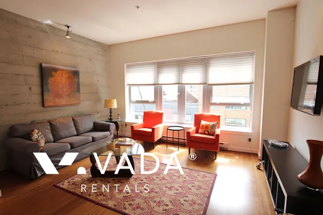Ellison in Yaletown - Furnished 1 Bedroom Loft For Rent in Vancouver at 403 - 1228 Homer Street, Vancouver, BC