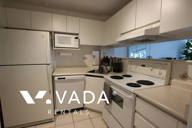Park Plaza in Yaletown - Furnished 1 Bedroom Apartment For Rent in Vancouver at 1207 - 1188 Richards Street, Vancouver, BC
