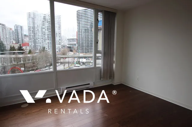 Quaywest in Yaletown - 1 Bedroom Apartment For Rent in Vancouver at 806 - 1067 Marinaside Crescent, Vancouver, BC