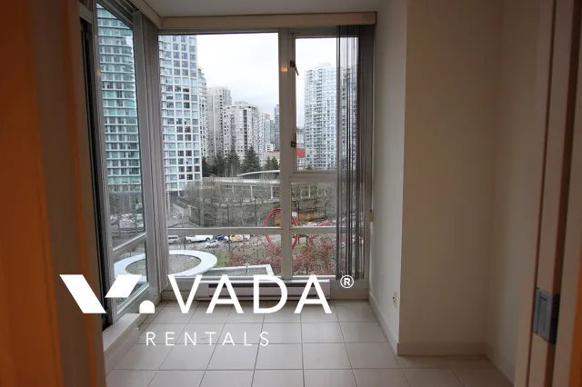 Quaywest in Yaletown - 1 Bedroom Apartment For Rent in Vancouver at 806 - 1067 Marinaside Crescent, Vancouver, BC