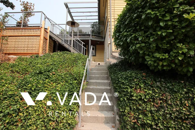 Point Grey - Furnished 2 Bedroom Garden Suite For Rent in Vancouver at 3995 West 23rd Avenue, Vancouver, BC