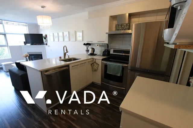 Broadway Crest in Mount Pleasant East - Furnished 1 Bedroom Apartment For Rent in Vancouver at 322 - 418 East Broadway, Vancouver, BC
