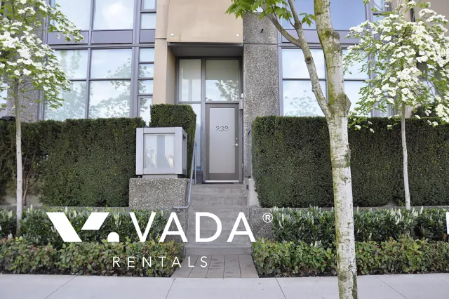 James in Olympic Village - 2 Bedroom Townhouse For Rent in Vancouver at 238 West 1st Avenue, Vancouver, BC
