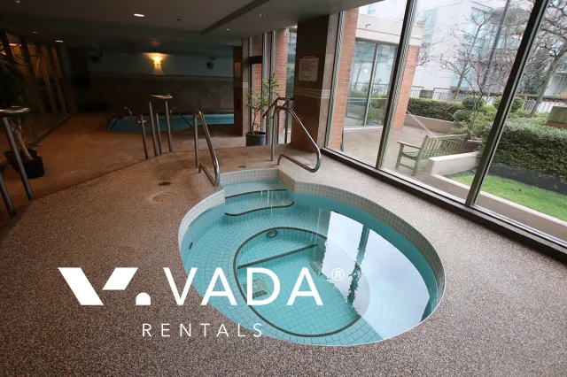 Pacific Promenade in Yaletown - Furnished 1 Bedroom Apartment For Rent in Vancouver at 603 - 888 Pacific Street, Vancouver, BC
