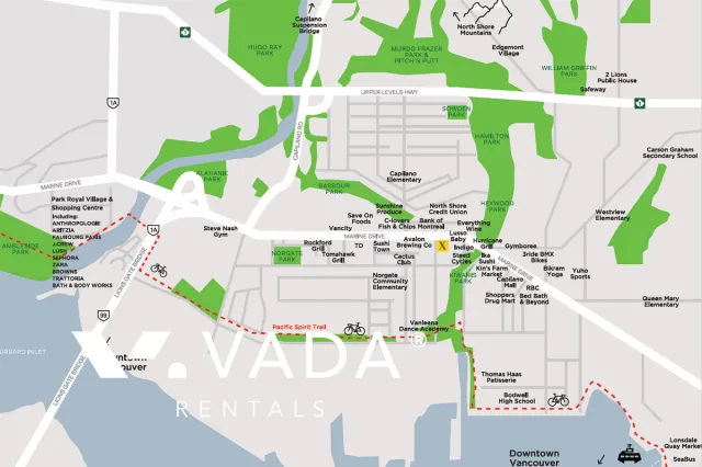 X61 in Norgate - 1 Bedroom Apartment For Rent in North Vancouver at 410 - 1061 Marine Drive, North Vancouver, BC