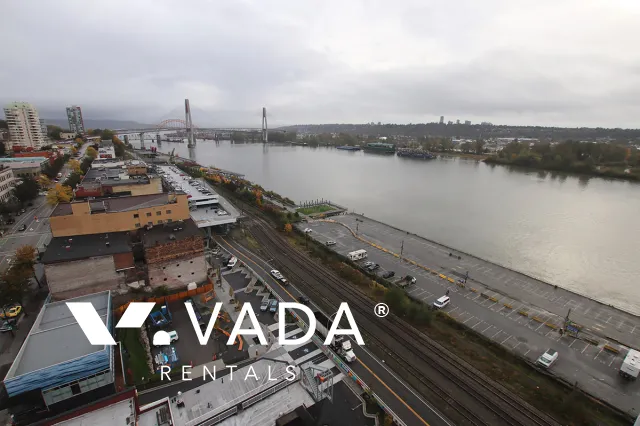 Trapp + Holbrook in New Westminster Quay - 1 Bedroom Apartment For Rent in New Westminster at 1808 - 668 Columbia Street, New Westminster, BC