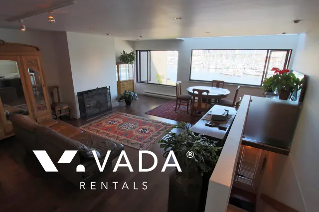 Heather Point in Olympic Village - Furnished 2 Bedroom Townhouse For Rent in Vancouver at 822 Millbank, Vancouver, BC
