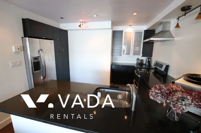 Heather Point in Olympic Village - Furnished 2 Bedroom Townhouse For Rent in Vancouver at 822 Millbank, Vancouver, BC