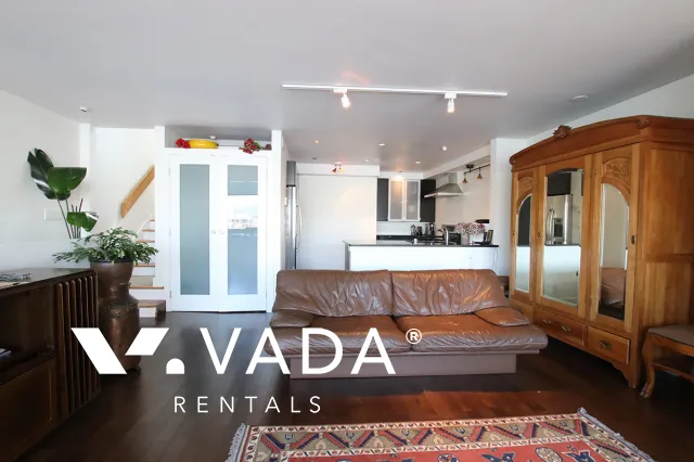 Heather Point in Olympic Village - Furnished 2 Bedroom Townhouse For Rent in Vancouver at 822 Millbank, Vancouver, BC