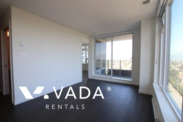 Wall Centre Central Park Tower 2 in Renfrew Collingwood - 1 Bedroom Apartment For Rent in Vancouver at 1804 - 5515 Boundary Road, Vancouver, BC