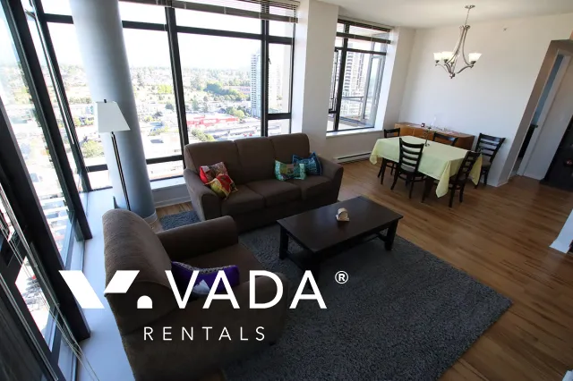 Oma 2 in Brentwood - Furnished 2 Bedroom Apartment For Rent in Burnaby at 2501 - 4250 Dawson Street, Burnaby, BC