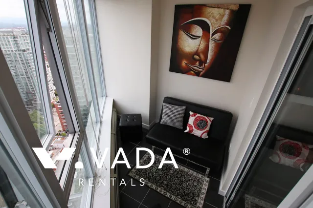 Espana in Downtown - Furnished 2 Bedroom Apartment For Rent in Vancouver at 3201 - 689 Abbott Street, Vancouver, BC
