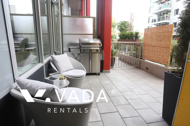 Canvas in Southeast False Creek - 1 Bedroom Apartment For Rent in Vancouver at 106 - 417 Great Northern Way, Vancouver, BC