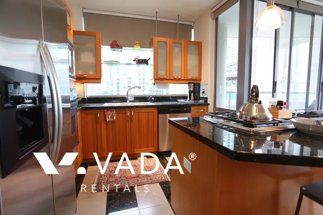 Palladio in Coal Harbour - Furnished 2 Bedroom Apartment For Rent in Vancouver at 1004 - 1228 West Hastings Street, Vancouver, BC