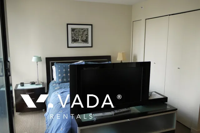 Yaletown Park in Yaletown - Furnished 0 Bedroom Apartment For Rent in Vancouver at 1208 - 909 Mainland Street, Vancouver, BC
