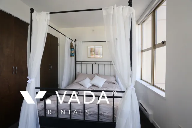 Mondrian in Downtown - Furnished 2 Bedroom Apartment For Rent in Vancouver at 2902 - 969 Richards Street, Vancouver, BC