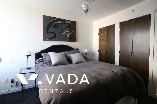 Mondrian in Downtown - Furnished 2 Bedroom Apartment For Rent in Vancouver at 2902 - 969 Richards Street, Vancouver, BC