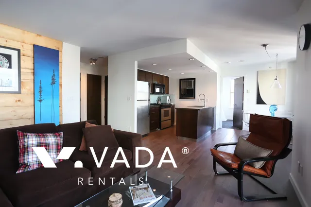 Mondrian in Downtown - Furnished 2 Bedroom Apartment For Rent in Vancouver at 2902 - 969 Richards Street, Vancouver, BC
