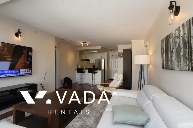 Imperial Tower in Downtown - Furnished 2 Bedroom Apartment For Rent in Vancouver at 1206 - 811 Helmcken Street, Vancouver, BC