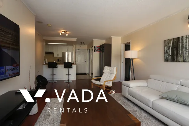 Imperial Tower in Downtown - Furnished 2 Bedroom Apartment For Rent in Vancouver at 1206 - 811 Helmcken Street, Vancouver, BC