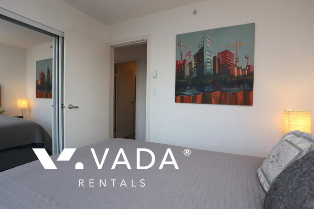 Brava in Downtown - Furnished 1 Bedroom Apartment For Rent in Vancouver at 1801 - 1199 Seymour Street, Vancouver, BC