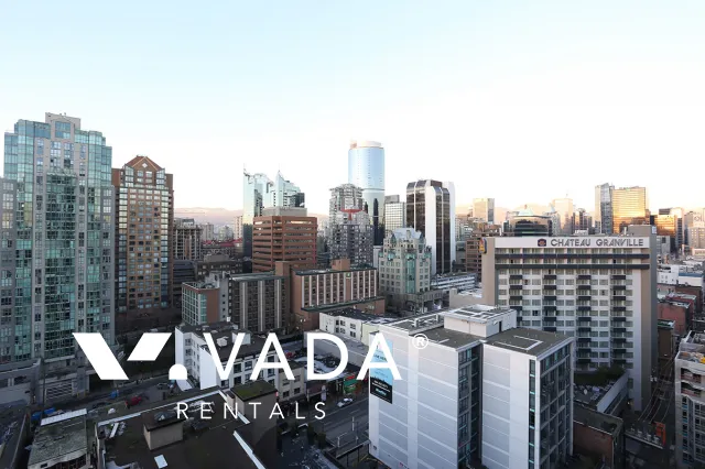 Brava in Downtown - Furnished 1 Bedroom Apartment For Rent in Vancouver at 1801 - 1199 Seymour Street, Vancouver, BC