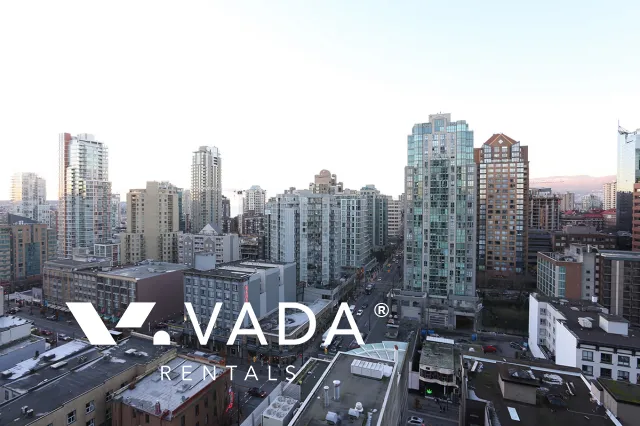 Brava in Downtown - Furnished 1 Bedroom Apartment For Rent in Vancouver at 1801 - 1199 Seymour Street, Vancouver, BC