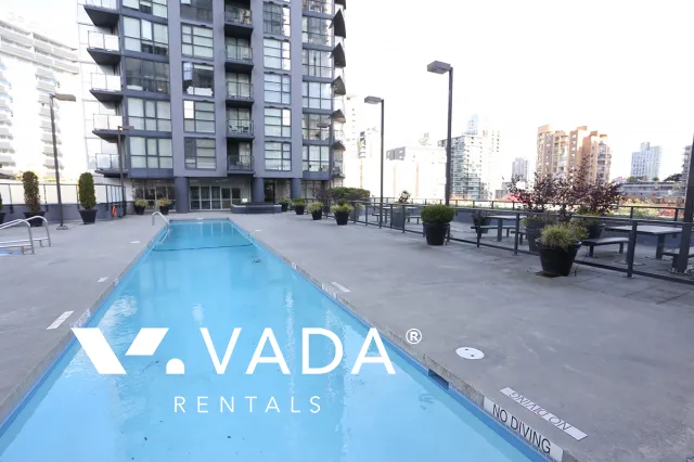 Brava in Downtown - Furnished 1 Bedroom Apartment For Rent in Vancouver at 1801 - 1199 Seymour Street, Vancouver, BC
