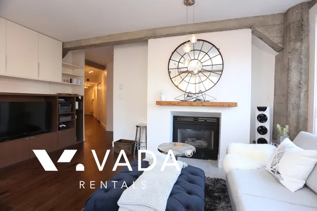 Murchies Building in Yaletown - Furnished 1 Bedroom Apartment For Rent in Vancouver at 209 - 1216 Homer Street, Vancouver, BC