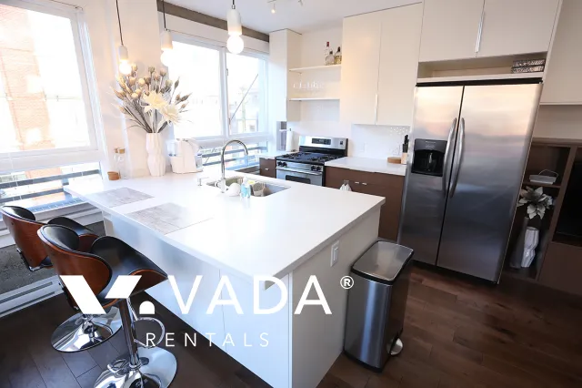 Murchies Building in Yaletown - Furnished 1 Bedroom Apartment For Rent in Vancouver at 209 - 1216 Homer Street, Vancouver, BC