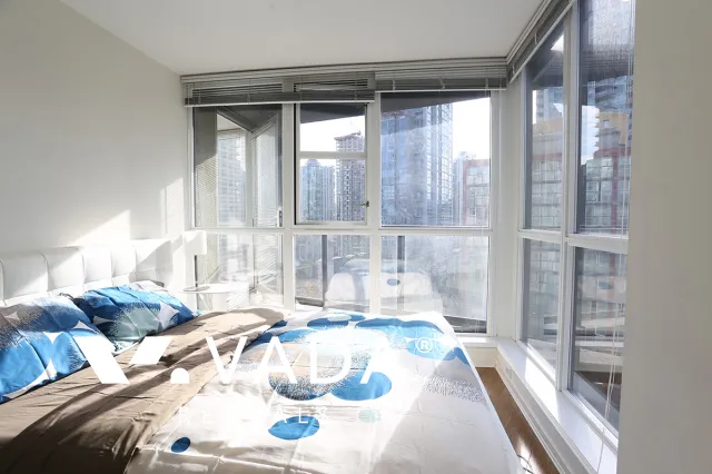 Brava in Downtown - Furnished 2 Bedroom Apartment For Rent in Vancouver at 907 - 1199 Seymour Street, Vancouver, BC