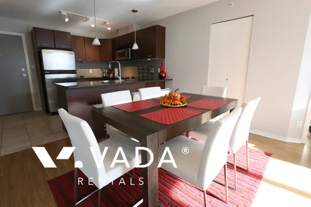 Brava in Downtown - Furnished 2 Bedroom Apartment For Rent in Vancouver at 907 - 1199 Seymour Street, Vancouver, BC