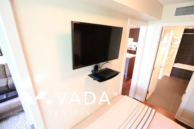 Donovan in Yaletown - Furnished 1 Bedroom Apartment For Rent in Vancouver at 503 - 1055 Richards Street, Vancouver, BC
