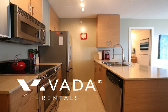 Yaletown Park in Yaletown - Furnished 1 Bedroom Apartment For Rent in Vancouver at 1303 - 977 Mainland Street, Vancouver, BC