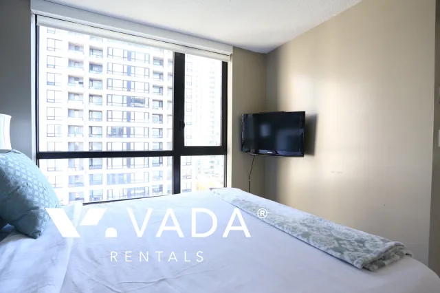 Yaletown Park in Yaletown - Furnished 1 Bedroom Apartment For Rent in Vancouver at 1303 - 977 Mainland Street, Vancouver, BC