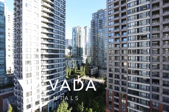 Yaletown Park in Yaletown - Furnished 1 Bedroom Apartment For Rent in Vancouver at 1303 - 977 Mainland Street, Vancouver, BC