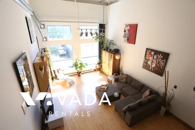 Artech in Mount Pleasant East - Furnished 1 Bedroom Loft For Rent in Vancouver at 321 - 336 East 1st Avenue, Vancouver, BC