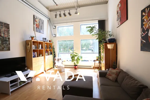 Artech in Mount Pleasant East - Furnished 1 Bedroom Loft For Rent in Vancouver at 321 - 336 East 1st Avenue, Vancouver, BC