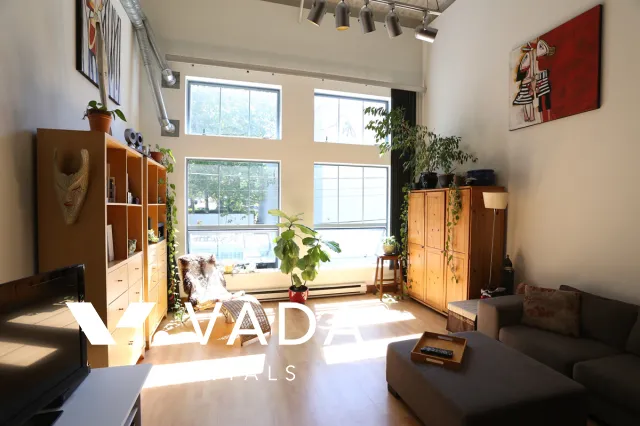 Artech in Mount Pleasant East - Furnished 1 Bedroom Loft For Rent in Vancouver at 321 - 336 East 1st Avenue, Vancouver, BC