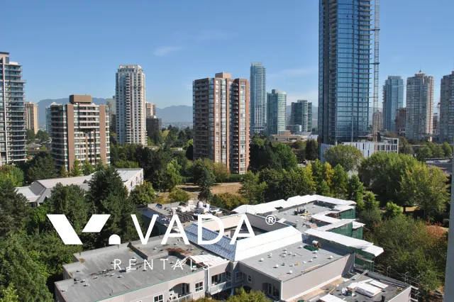 Parkside Manor in Metrotown - 1 Bedroom Apartment For Rent in Burnaby at 1403 - 6455 Willingdon Avenue, Burnaby, BC