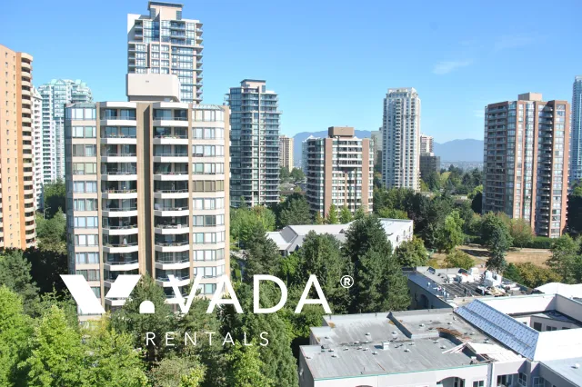 Parkside Manor in Metrotown - 1 Bedroom Apartment For Rent in Burnaby at 1403 - 6455 Willingdon Avenue, Burnaby, BC