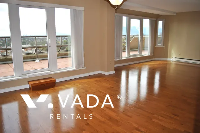 Brent Gardens in Brentwood - 2 Bedroom Penthouse For Rent in Burnaby at 2504 - 4353 Halifax Street, Burnaby, BC